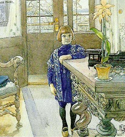 Carl Larsson tage thiel-tage oil painting picture